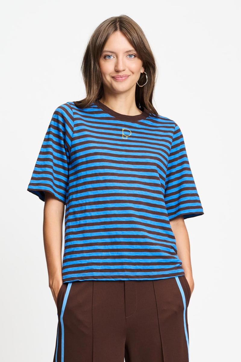 POM Amsterdam T-Shirt SP9718 Bruin 1