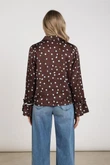 NUKUS Blouse NKF02159 Bruin 4