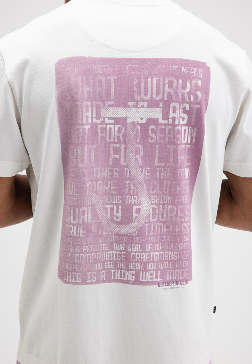 Butcher of Blue T-Shirt M2614037 Wit 6