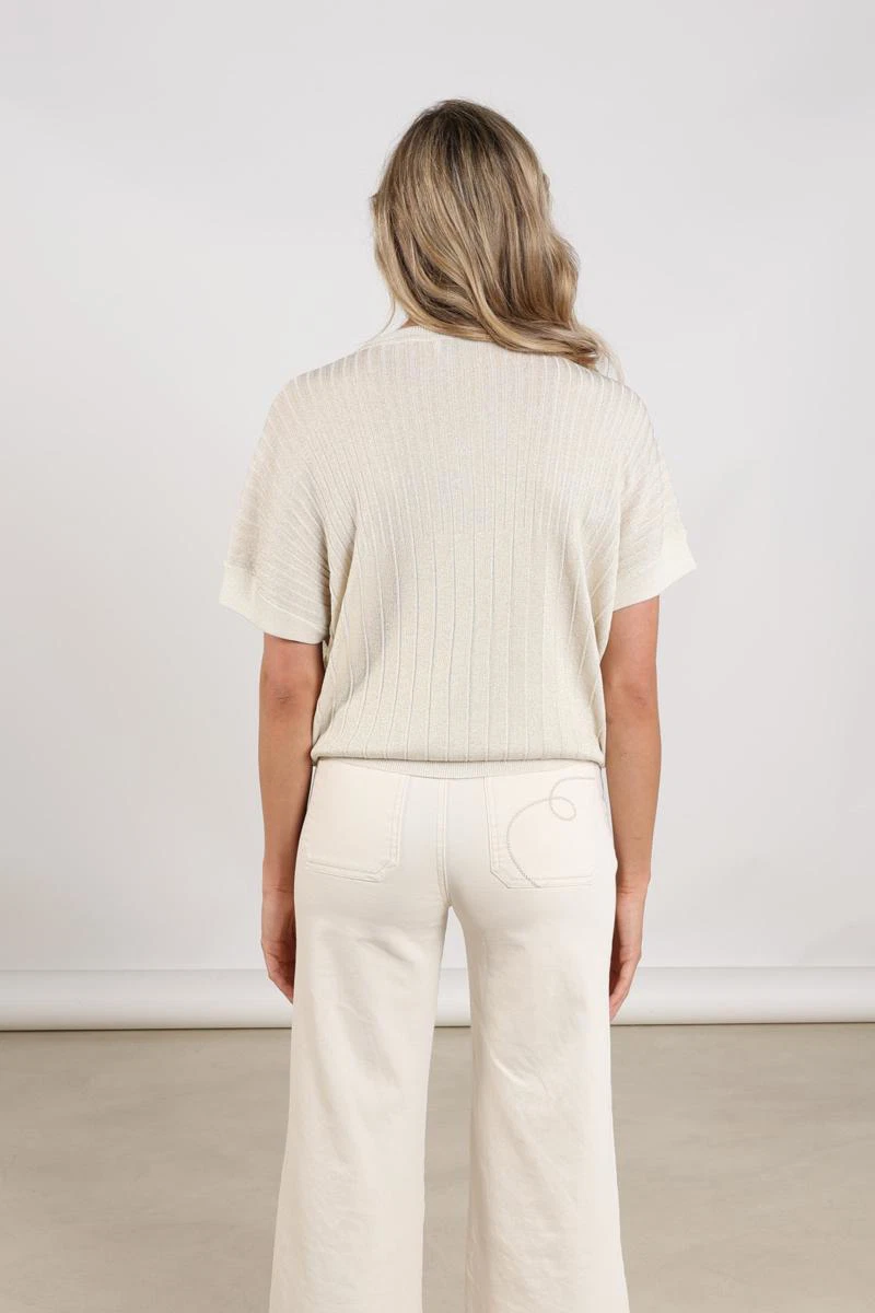 NUKUS Trui Raya Beige 3