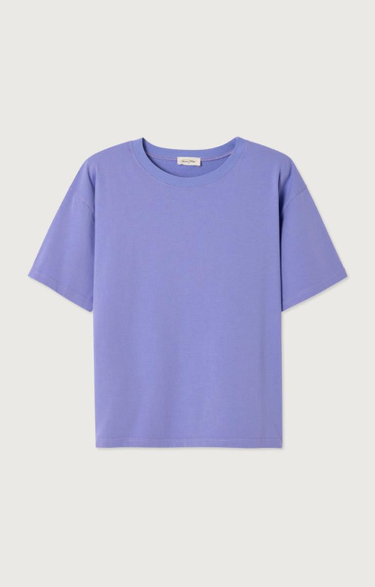 American Vintage T-Shirt Fizvalley Paars 1