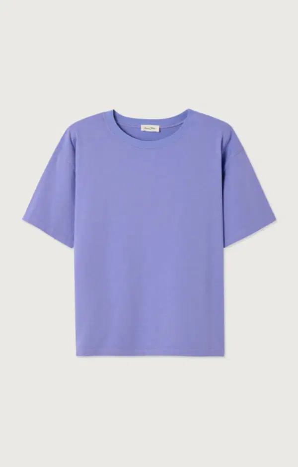American Vintage T-Shirt Fizvalley Paars 1