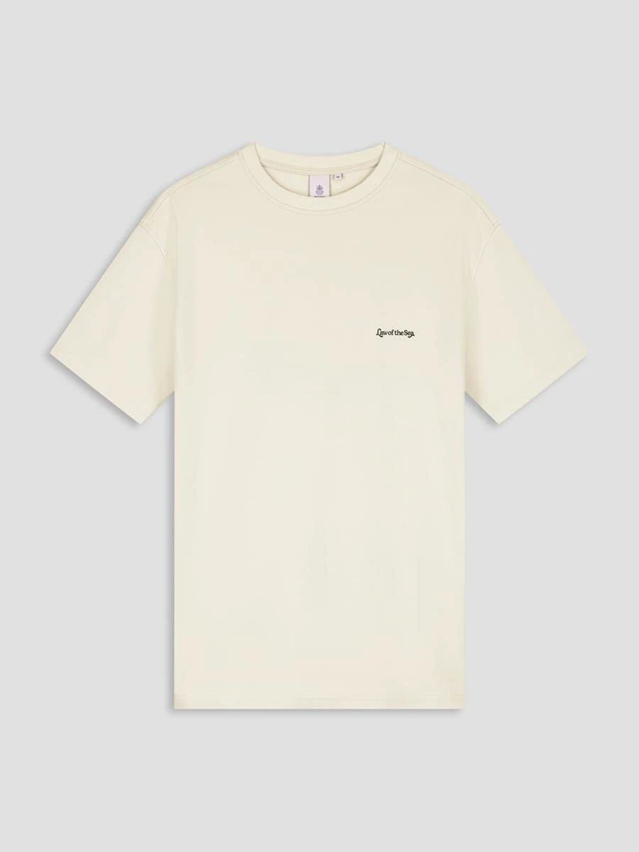 Law of the Sea T-Shirt Murmuration Off-White 3
