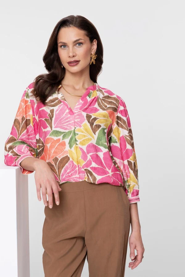 Geisha Blouse 63283-20 Roze 1