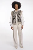 Rino & Pelle Gilet Elona Beige 3