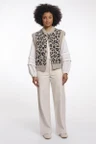 Rino & Pelle Gilet Elona Beige 3