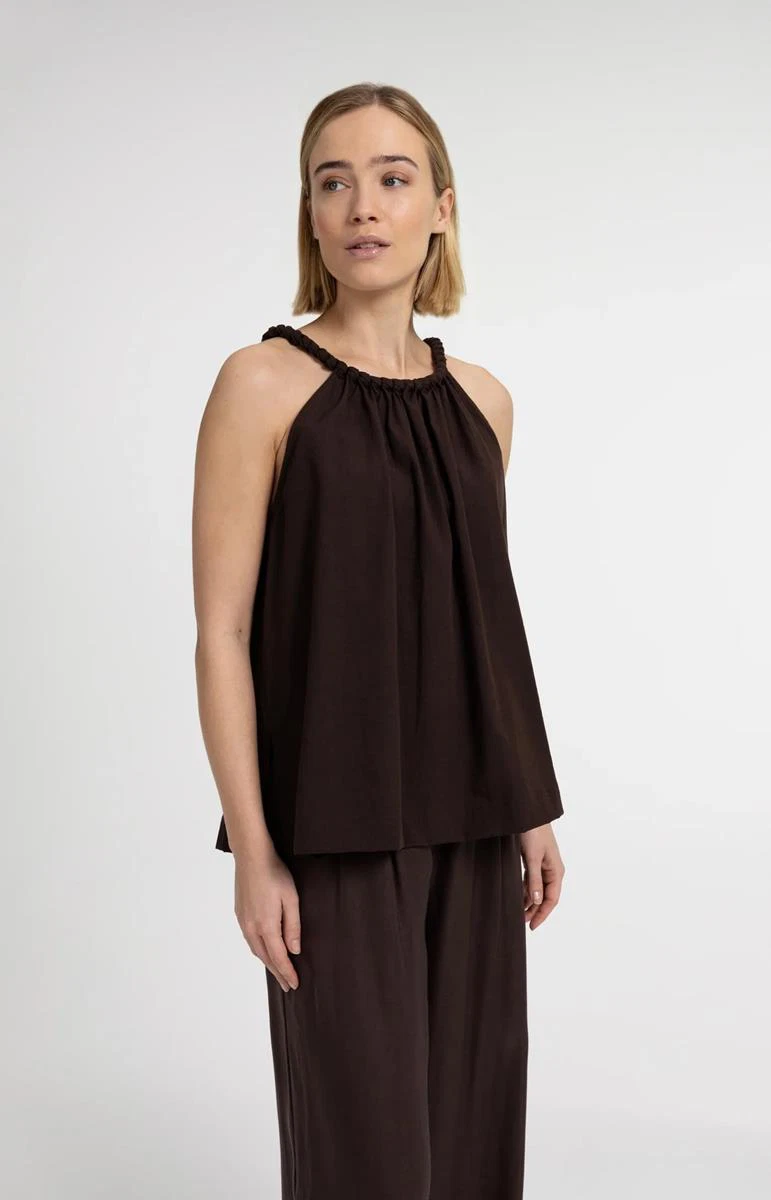 YAYA T-Shirt 01-701402-606 Bruin 1