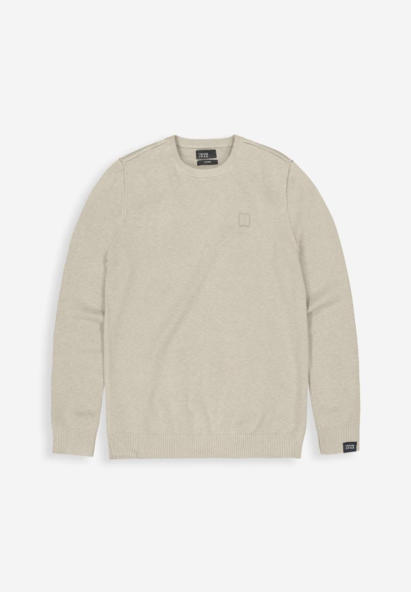 Butcher of Blue Trui Clifden Crew Beige 2