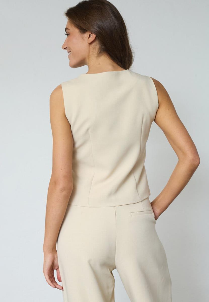 Sisters Point Gilet Gata-Ve2 Off-White 3