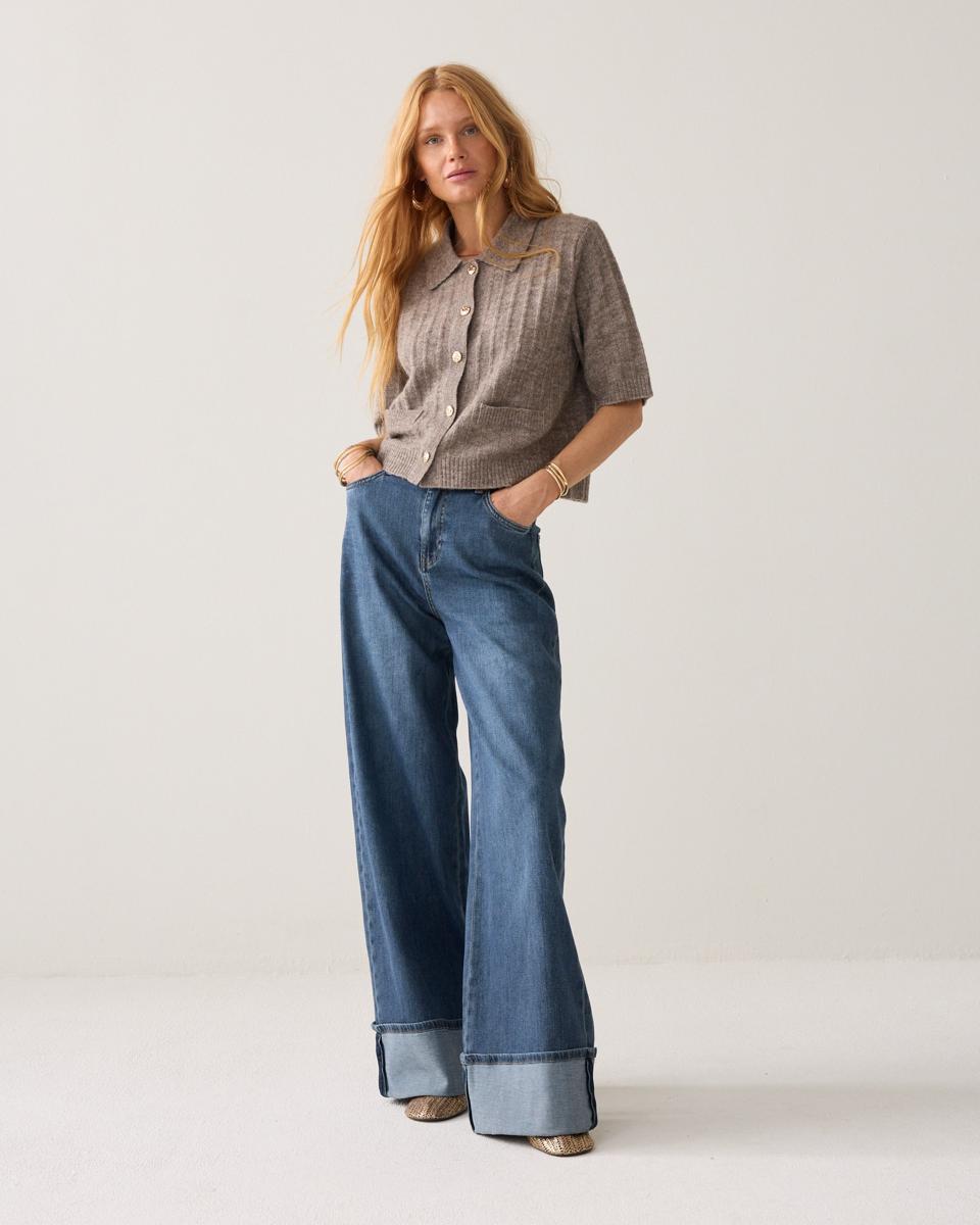 Summum Vest 7s8019-70088 Taupe 3