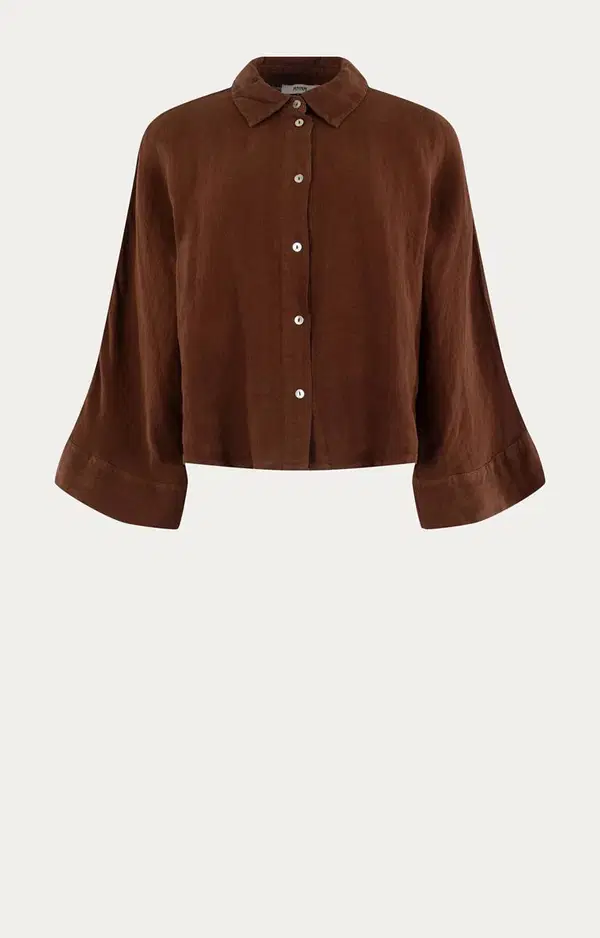 Anna Blouse 32A05-03766 Bruin 1