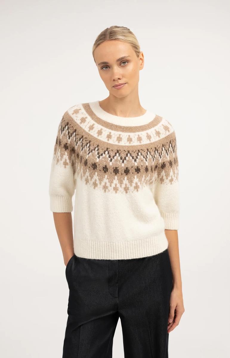 YAYA Trui 01-000646-610 Beige 1