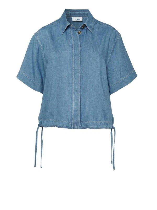 TONI Blouse Clay 12-48/1438-4 Blauw 1
