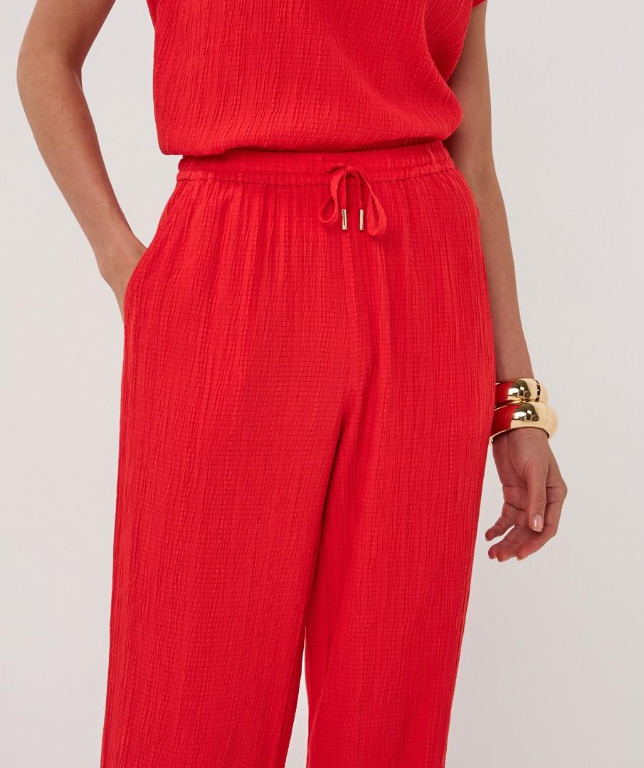 EsQualo Pantalon HS26.10235 Rood 6