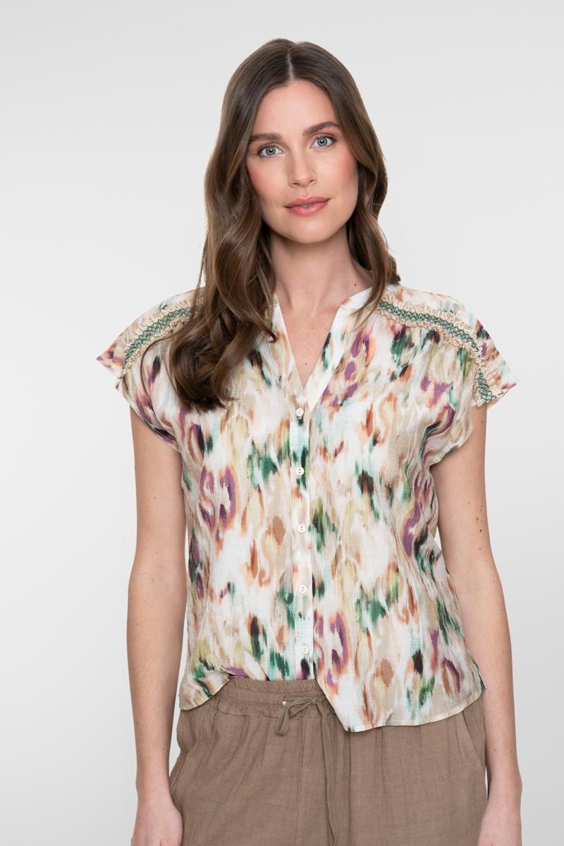 Geisha Blouse 63457-20 Beige 6