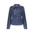 Geisha Blouse 63509-10 Blauw 1