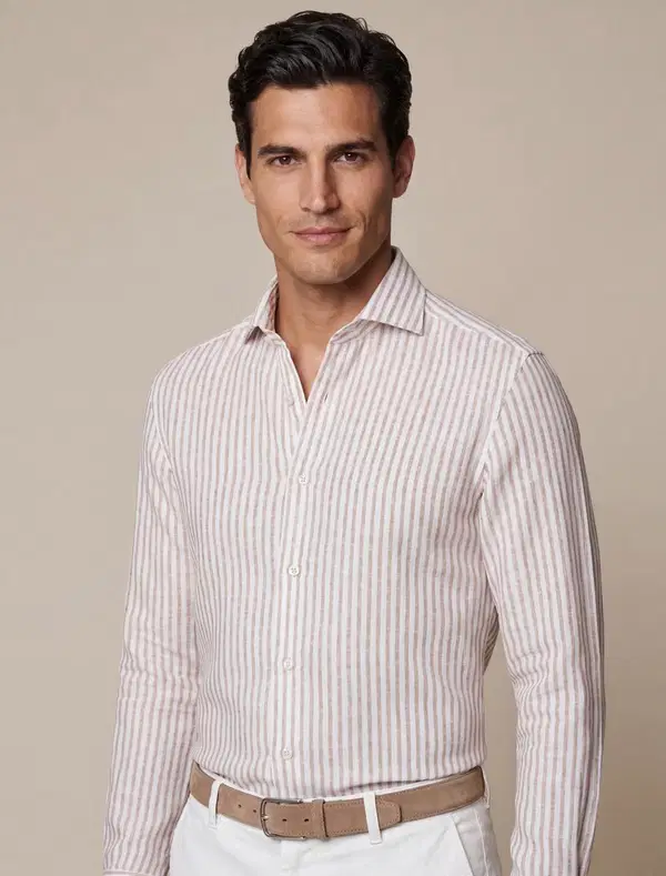 Cavallaro Overhemd Tarente Roze 1