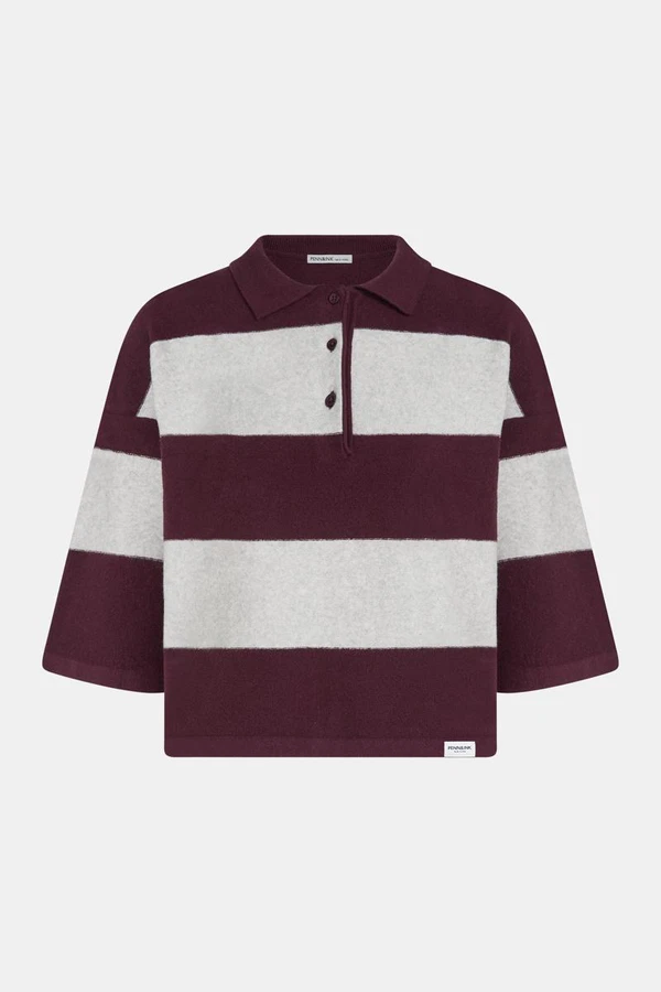 Penn & Ink Trui W26B423 Rood 1