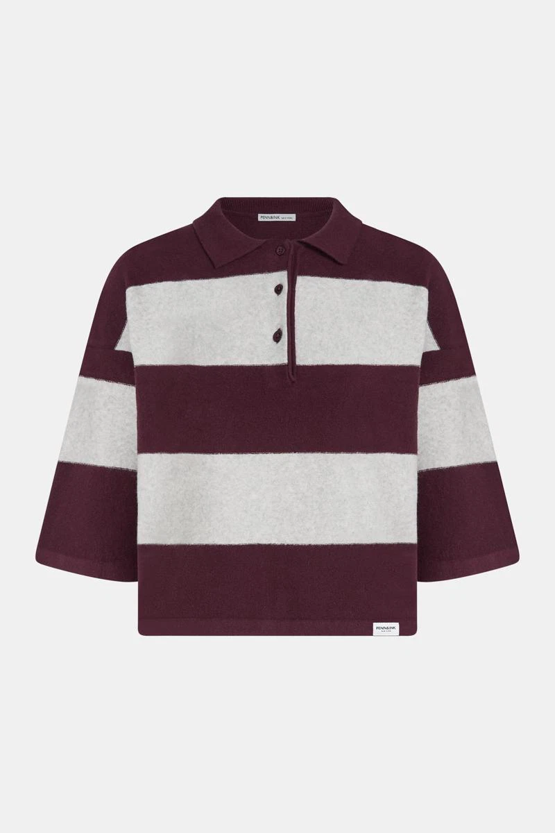 Penn & Ink Trui W26B423 Rood 1