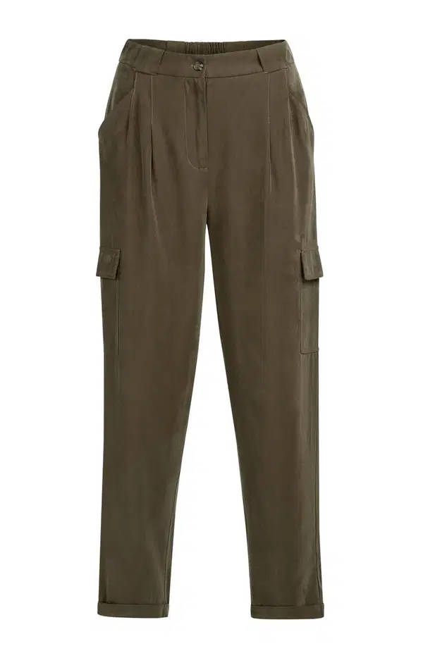 YAYA Pantalon 01-301254-604 Groen 1