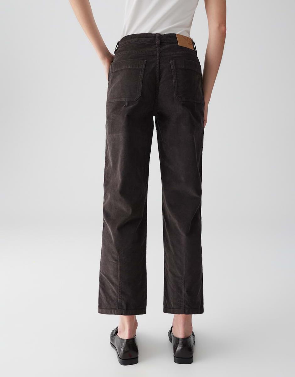 OPUS Jeans Lissie Babycord Bruin 3