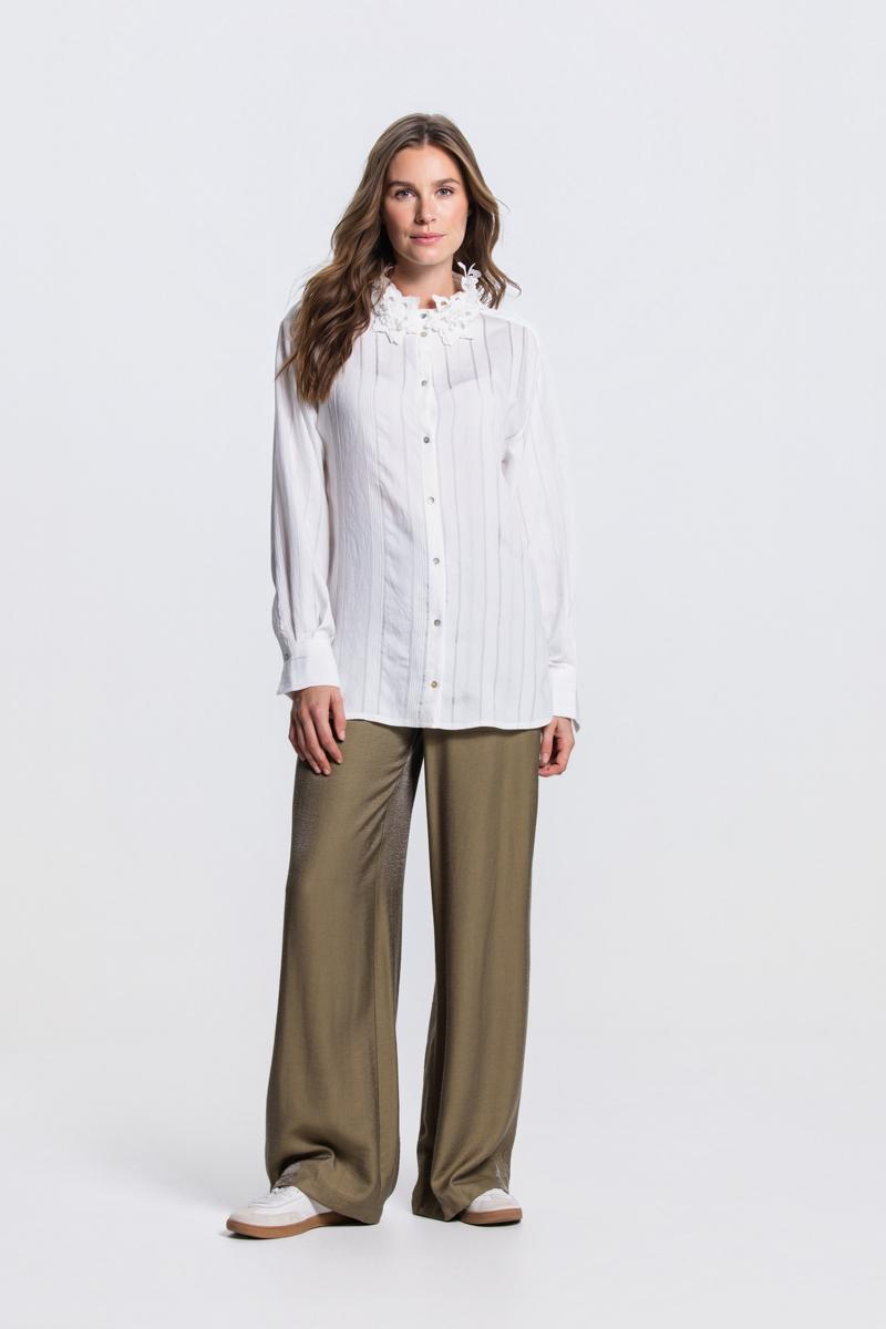 Jansen Amsterdam Blouse RABIA SS26 Wit 2