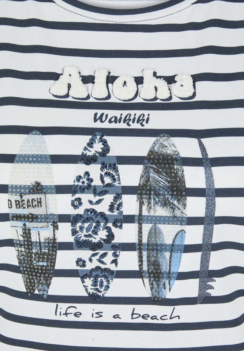 Rabe T-Shirt 56-121369 Blauw 6