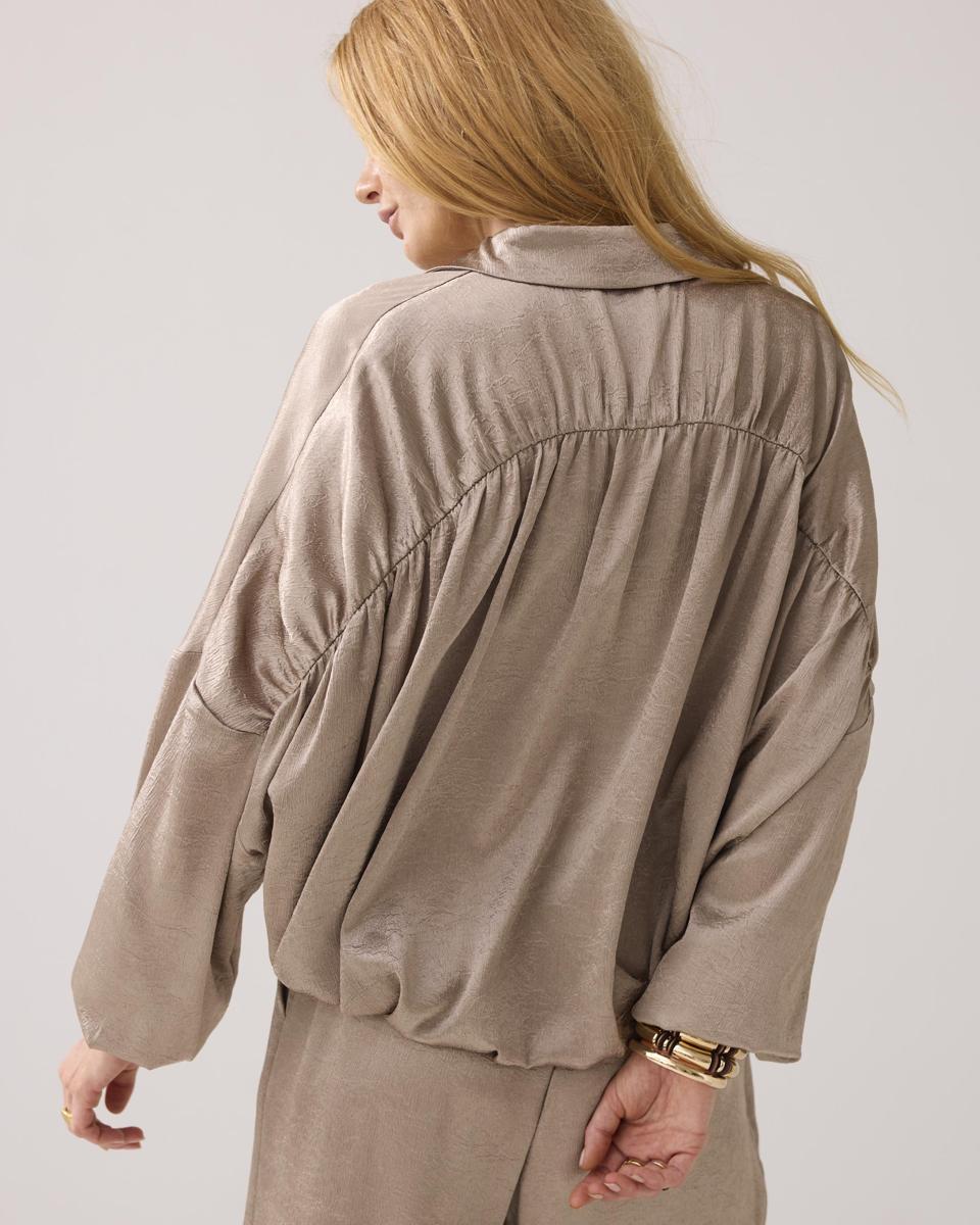 Summum Blouse 2s3145-12294 Taupe 3