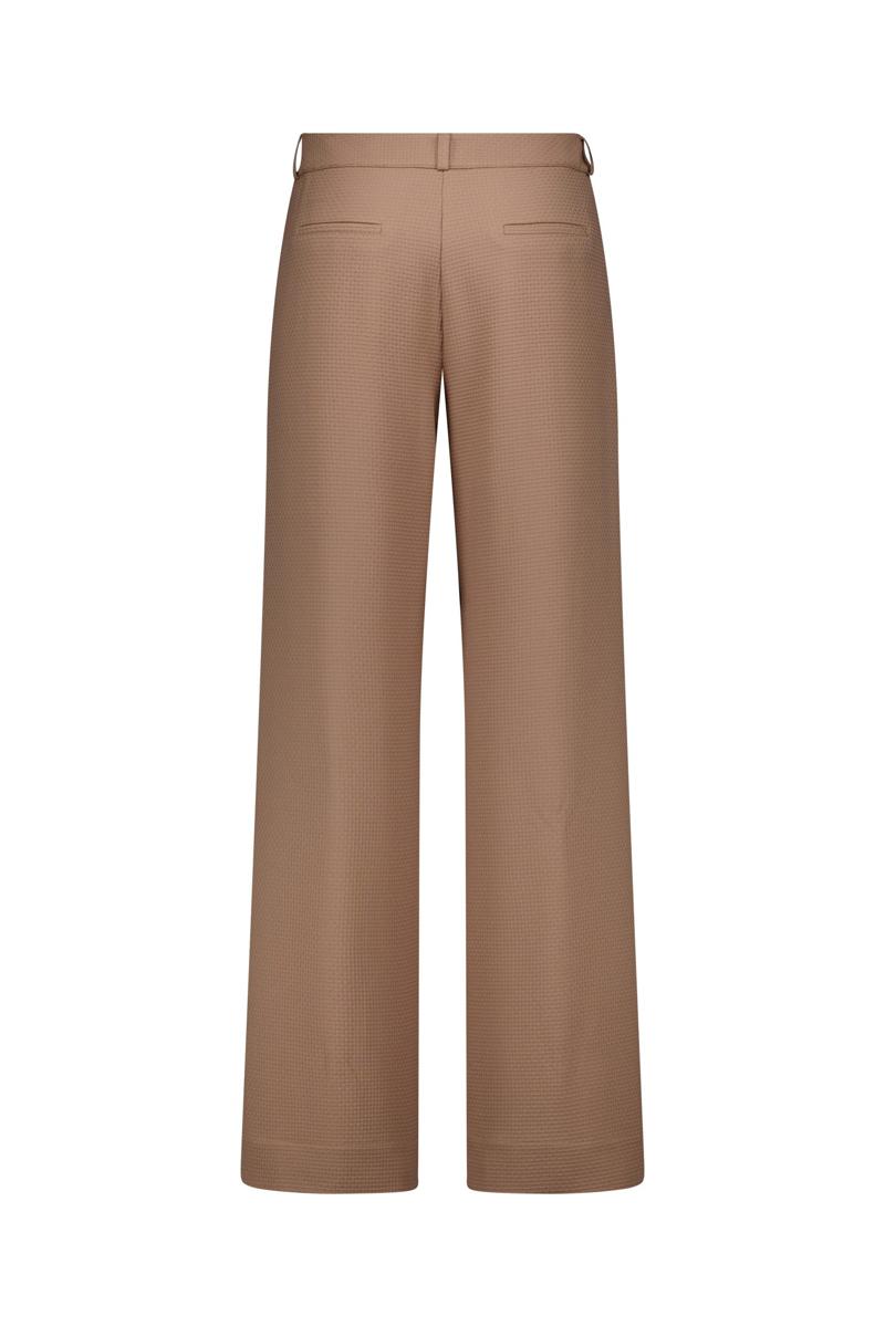 Studio Anneloes Pantalon Lexie Waffle Bruin 3