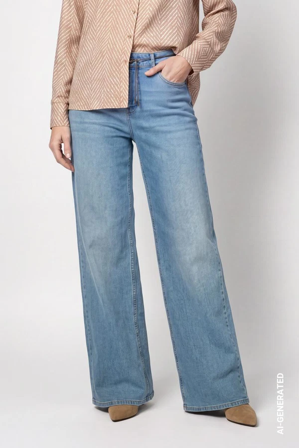 Monari Jeans 810112 Blauw 1