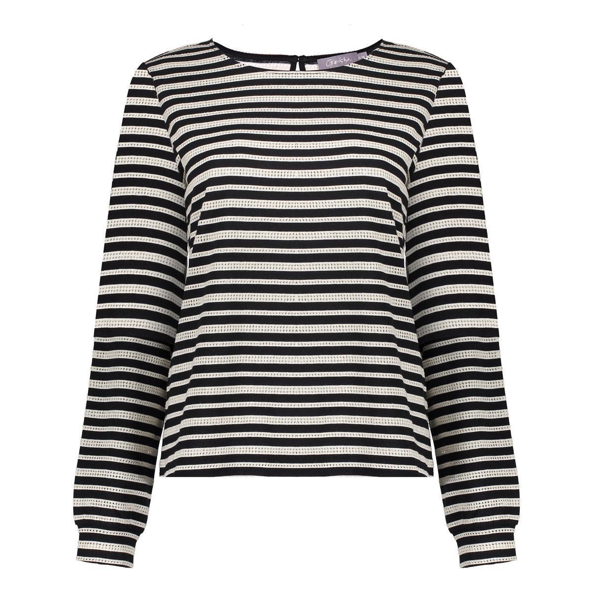 Geisha Blouse 52563-47 Zwart 2