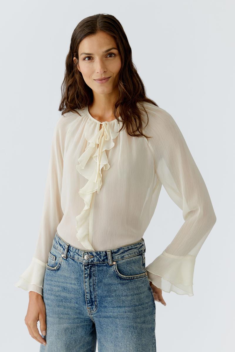 Oui Blouse 0087625 Off-White 1
