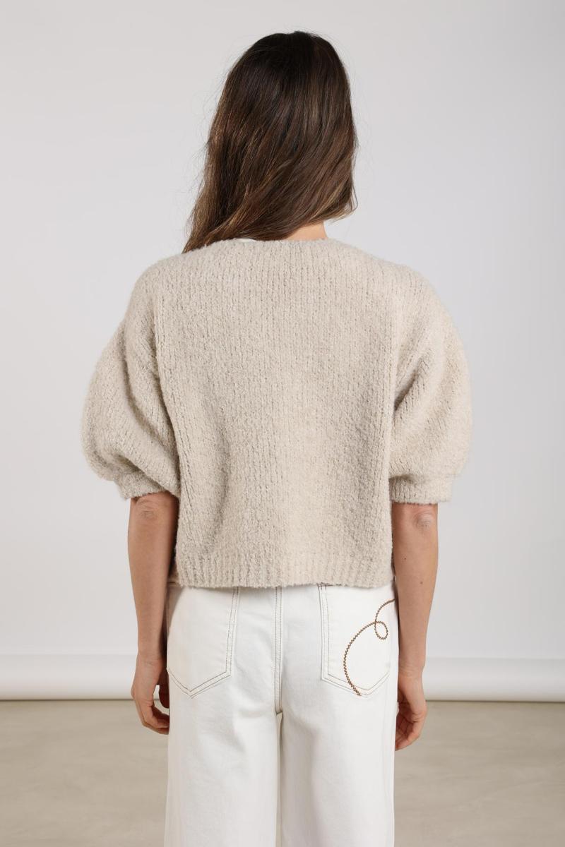 NUKUS Vest NKF05011 Beige 3