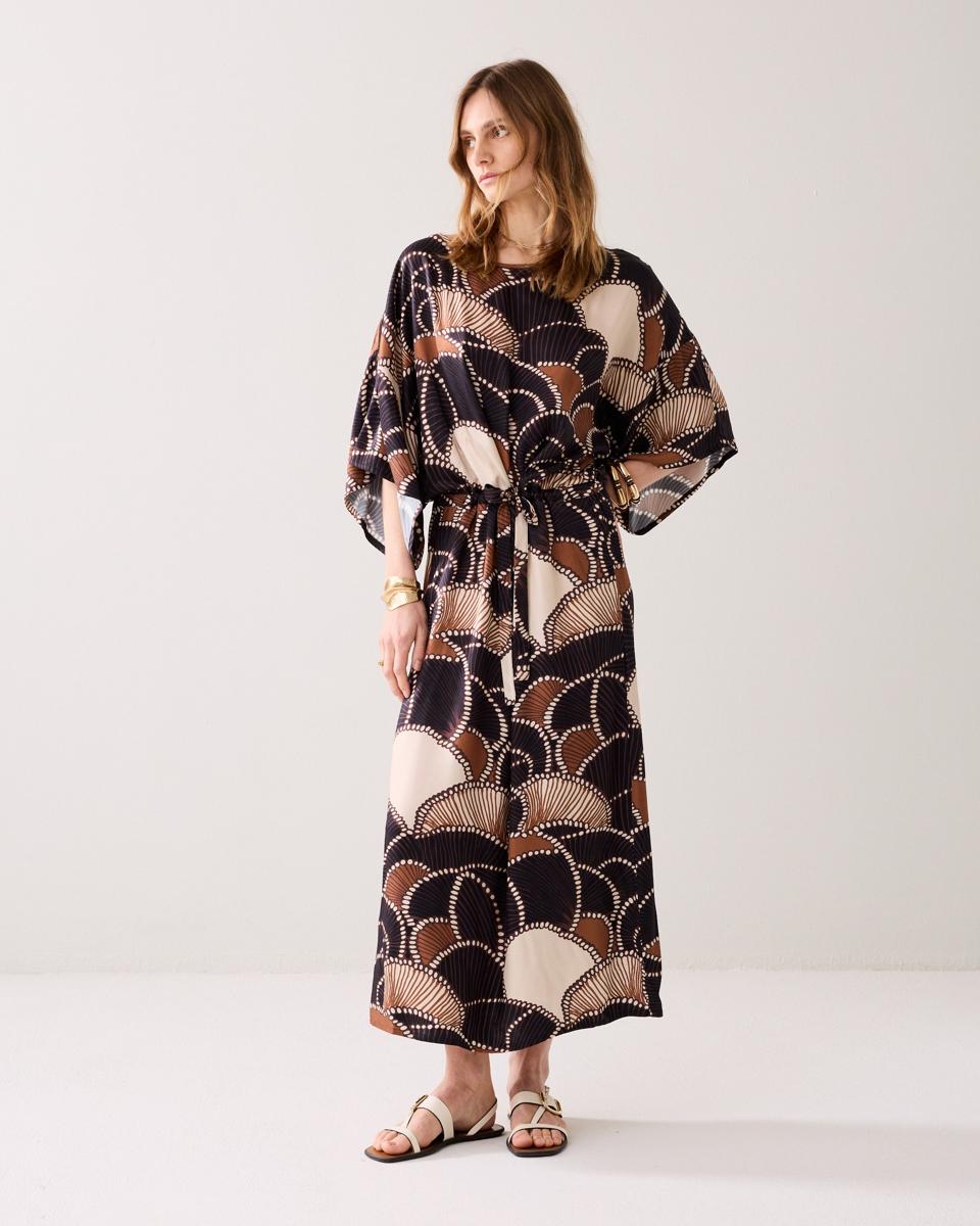 Summum Jurk 5s1642-12387 Bruin 1
