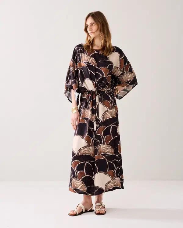 Summum Jurk 5s1642-12387 Bruin 1