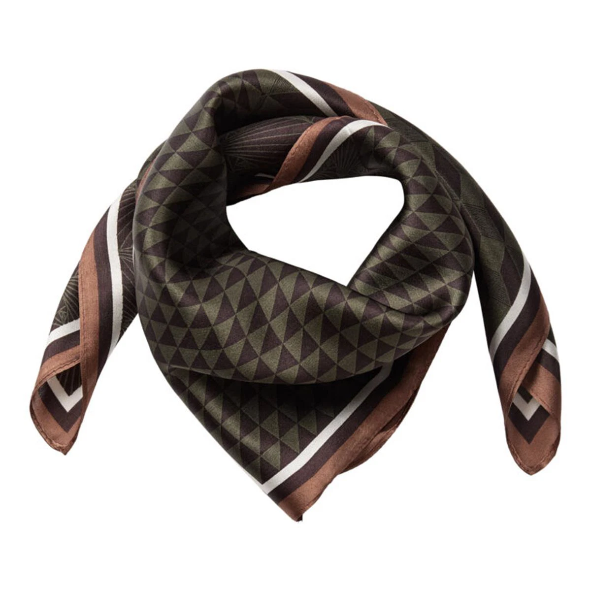 Co'Couture Sjaal Shila Bruin 1