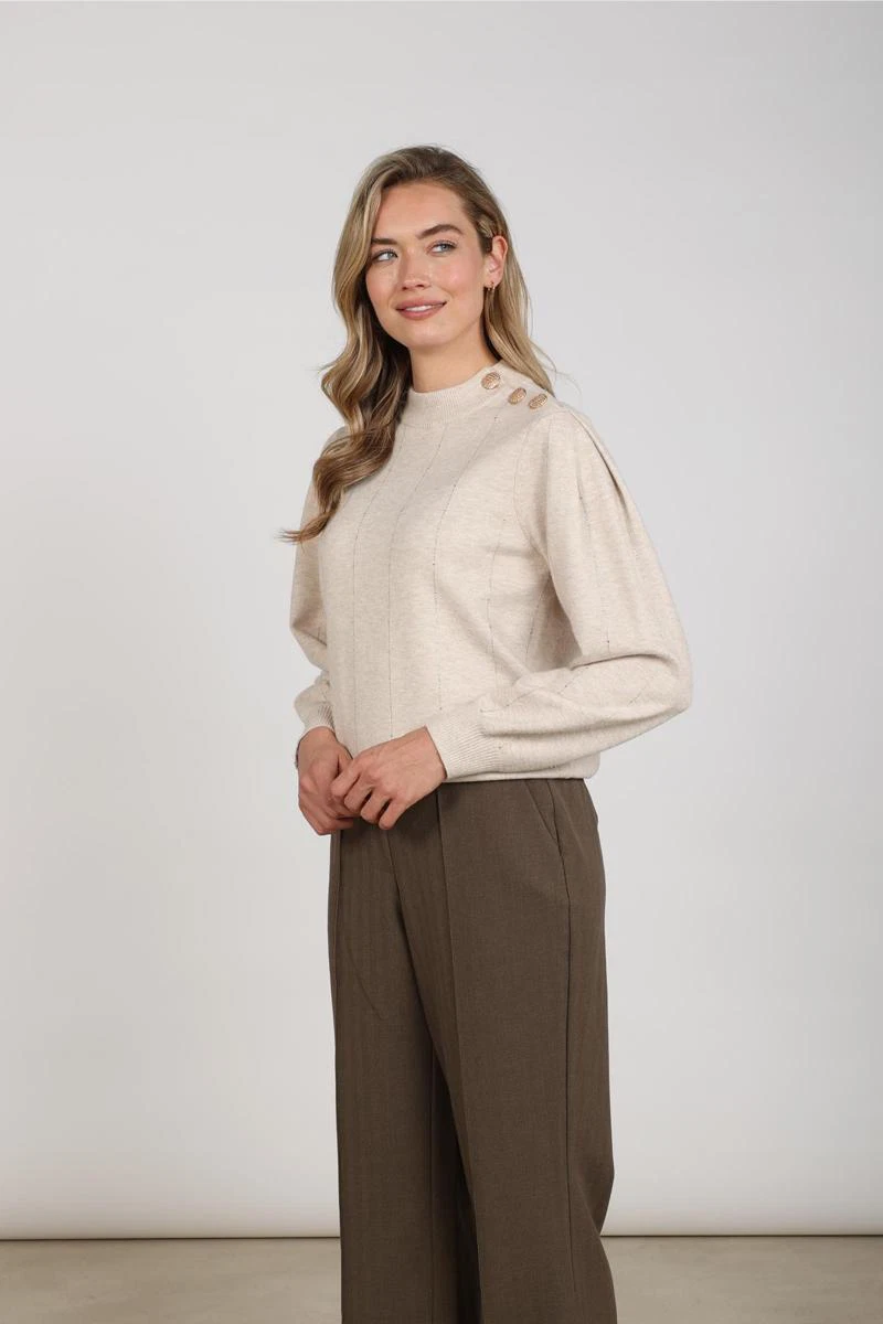 NUKUS Trui NKF03085 Beige 3