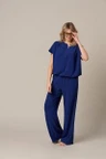 &Co Woman Pantalon Julie Blauw 1
