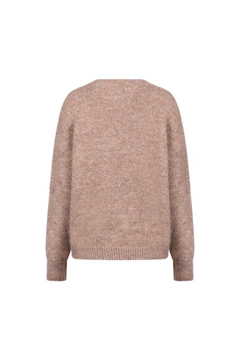 NUKUS Trui NKF03046 Taupe 4