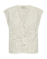 Freequent Gilet Crossy Beige 2