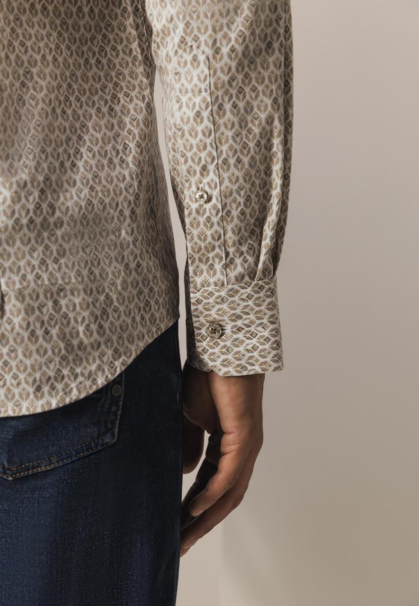 State of Art Overhemd 214-25256 Bruin 4