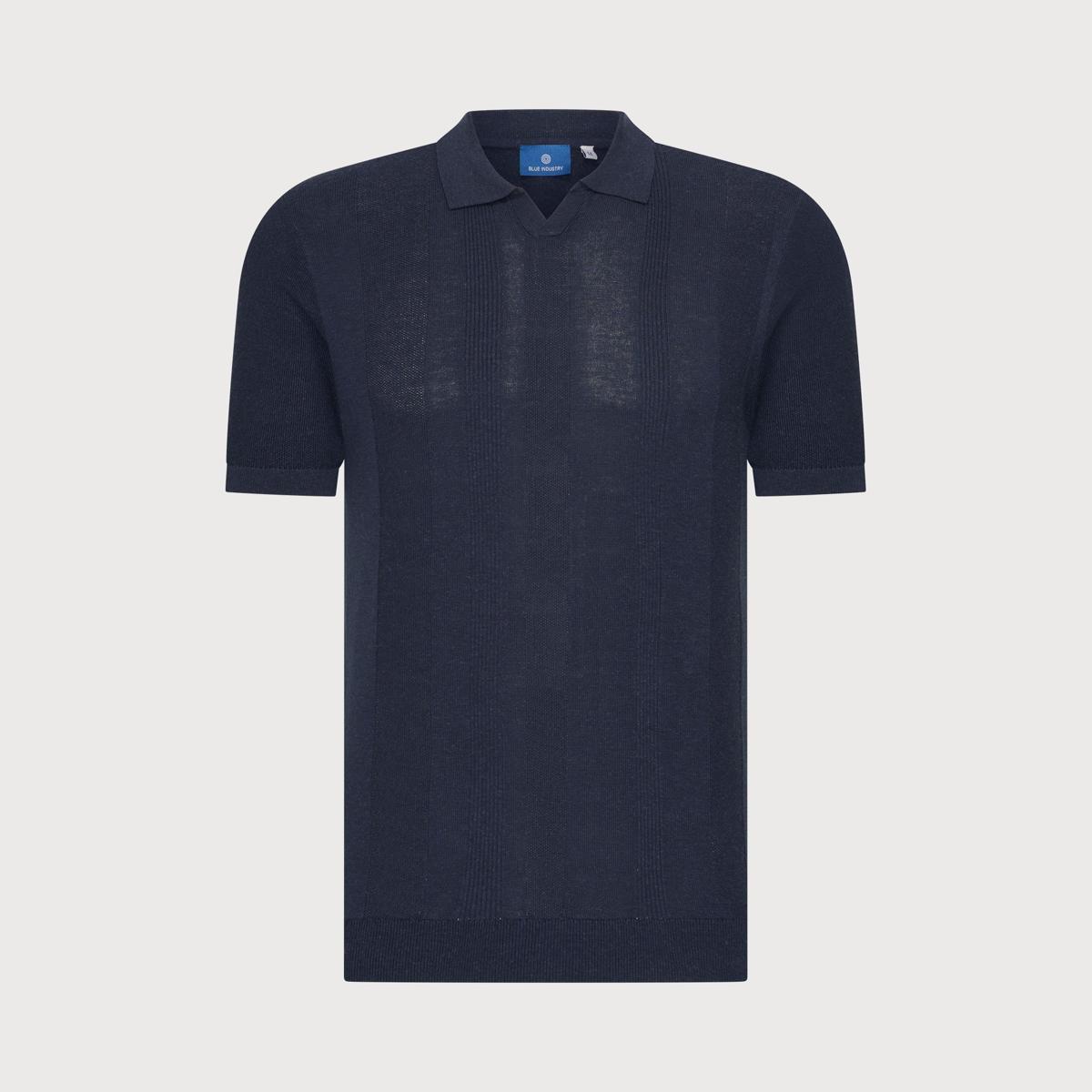 Blue Industry Polo KBIS26-M12 Blauw 2