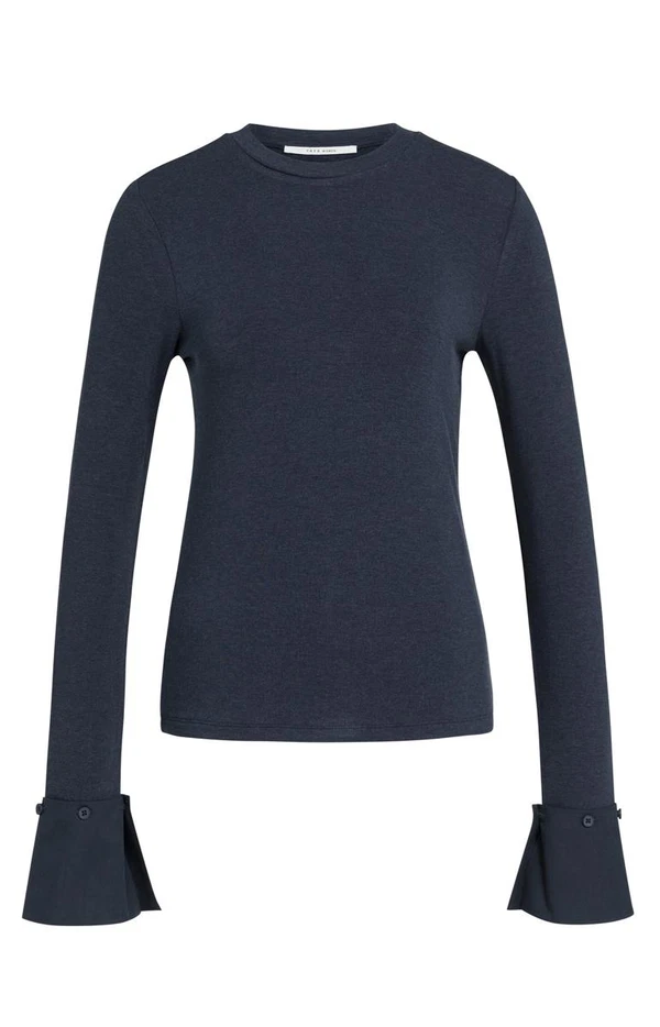 YAYA T-Shirt 01-709418-609 Blauw 1