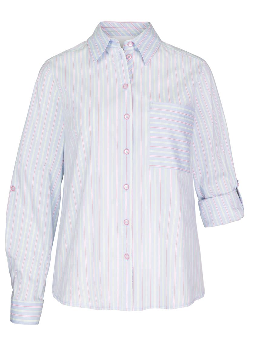 Bianca Blouse Anina Blauw 2