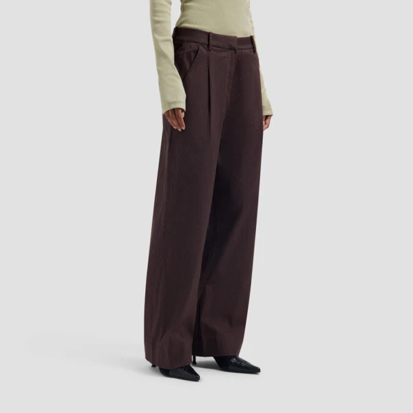 OLAF Pantalon Tailored Bruin 1