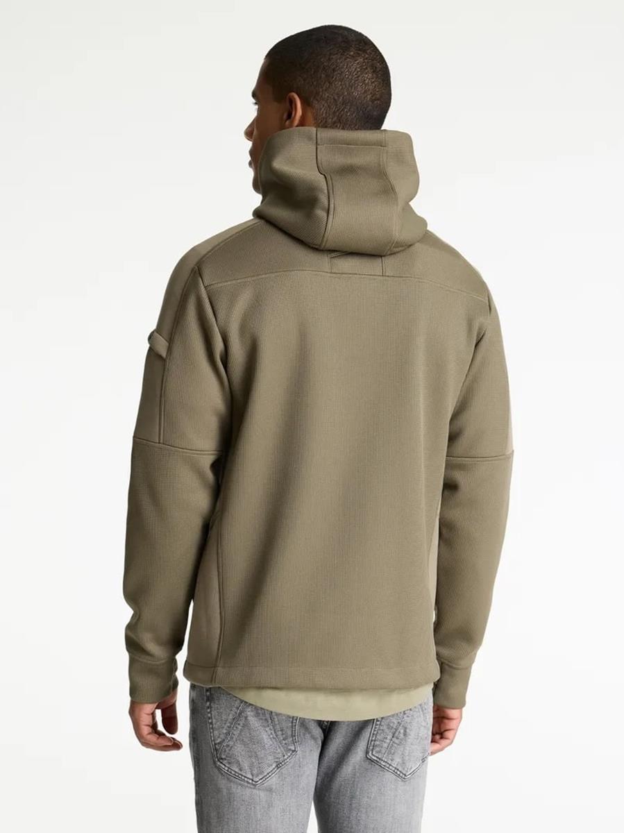 CHASIN Vest Adan Zip Bruin 3