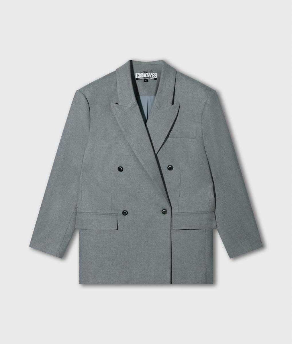 10DAYS Blazer 20-506-6204 Grijs 2