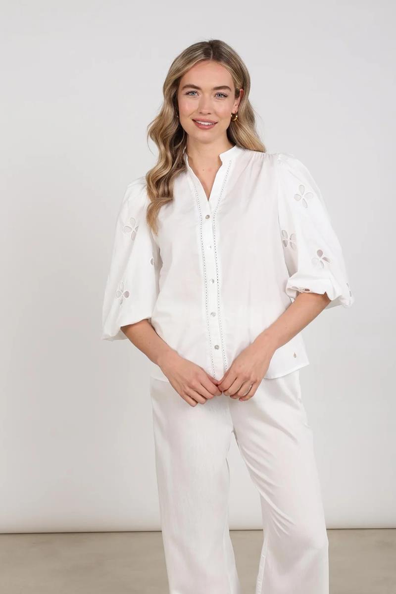 NUKUS Blouse Rosie Off-White 1