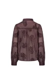 NUKUS Blouse NKF02156 Bruin 2