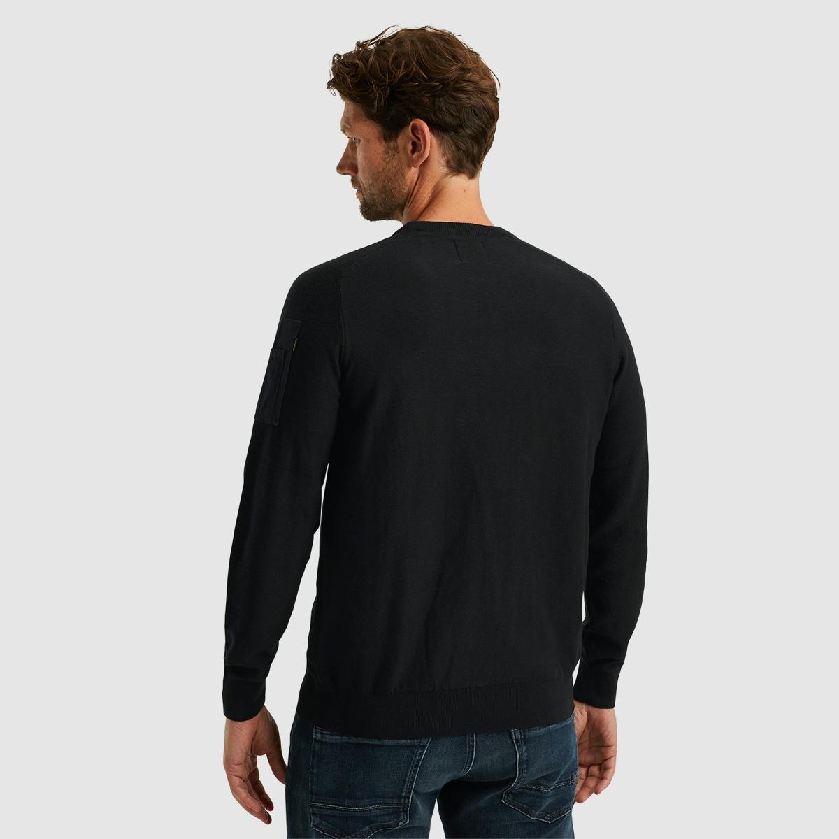PME Legend Trui PKW0000331 Zwart 3